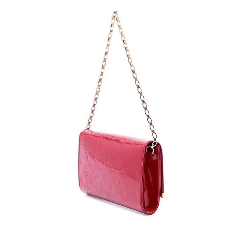 Louis Vuitton Monogram Vernis Ana Red Leather Very good condition - Back View