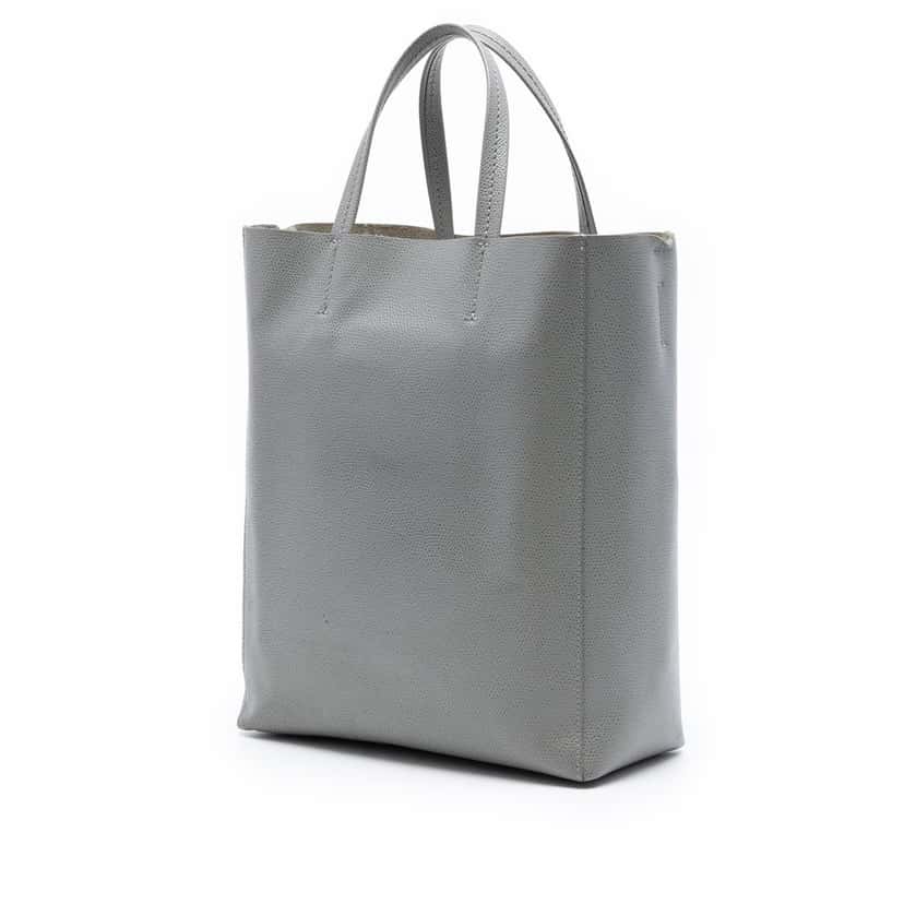 Celine Small Grained Calfskin Vertical Cabas Tote Other Leather Very good condition - Back View