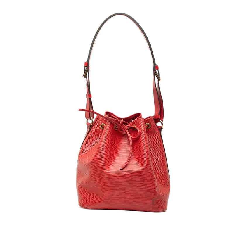 Louis Vuitton Epi Petit Noe Red Leather Very good condition - Front View