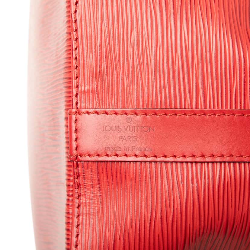 Louis Vuitton Epi Petit Noe Red Leather Very good condition - Box View