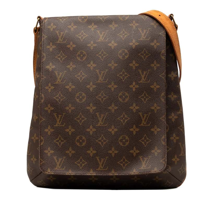 Louis Vuitton Monogram Musette Salsa GM Brown Good condition - Front View