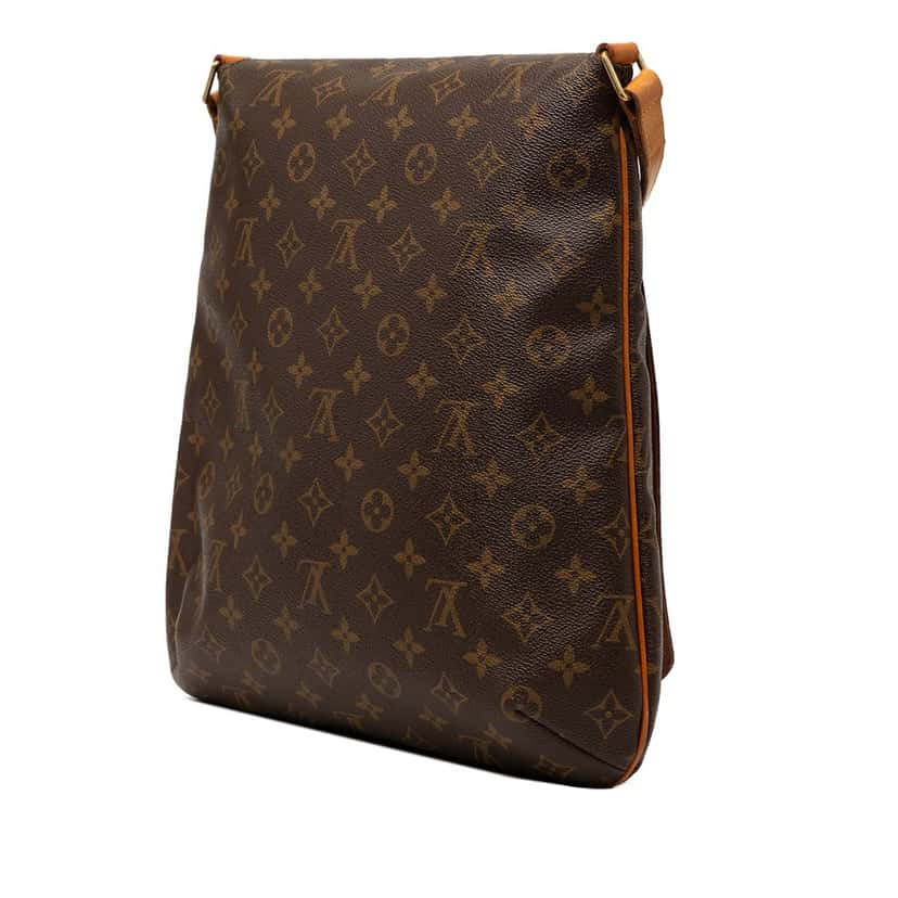 Louis Vuitton Monogram Musette Salsa GM Brown Good condition - Back View