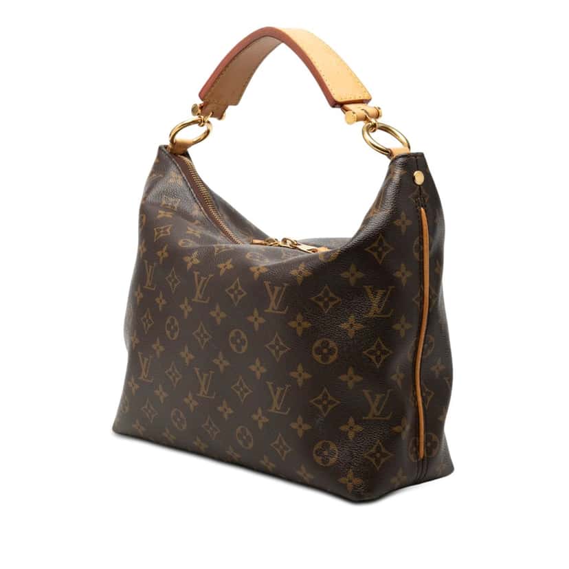 Louis Vuitton Monogram Sully PM Brown Very good condition - Back View