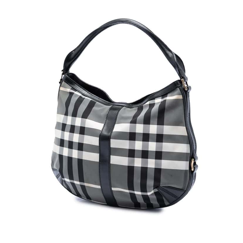 Burberry Check Nylon Grafton Hobo Other Very good condition - Back View