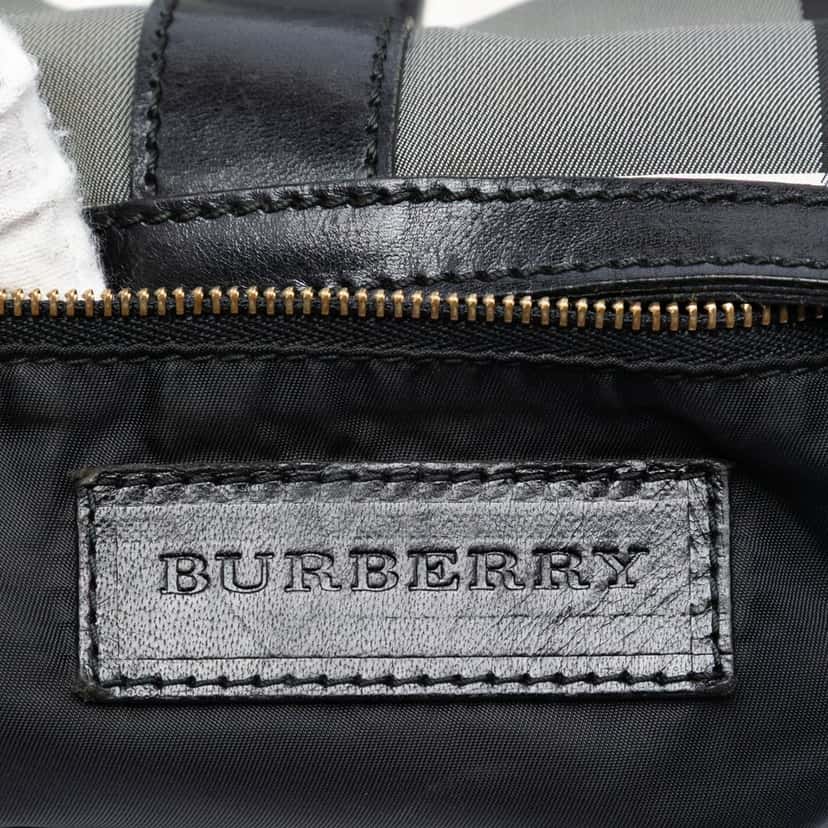 Burberry Check Nylon Grafton Hobo Other Very good condition - Box View