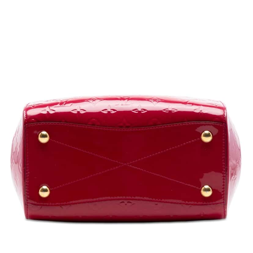 Louis Vuitton Monogram Vernis Montana Red Leather Good condition - Inside View