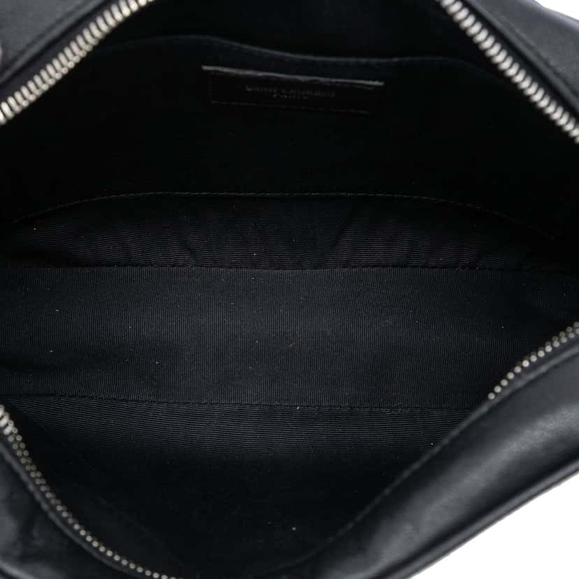 Saint Laurent Canvas Monogram Lou Camera Bag White Very good condition - Model View