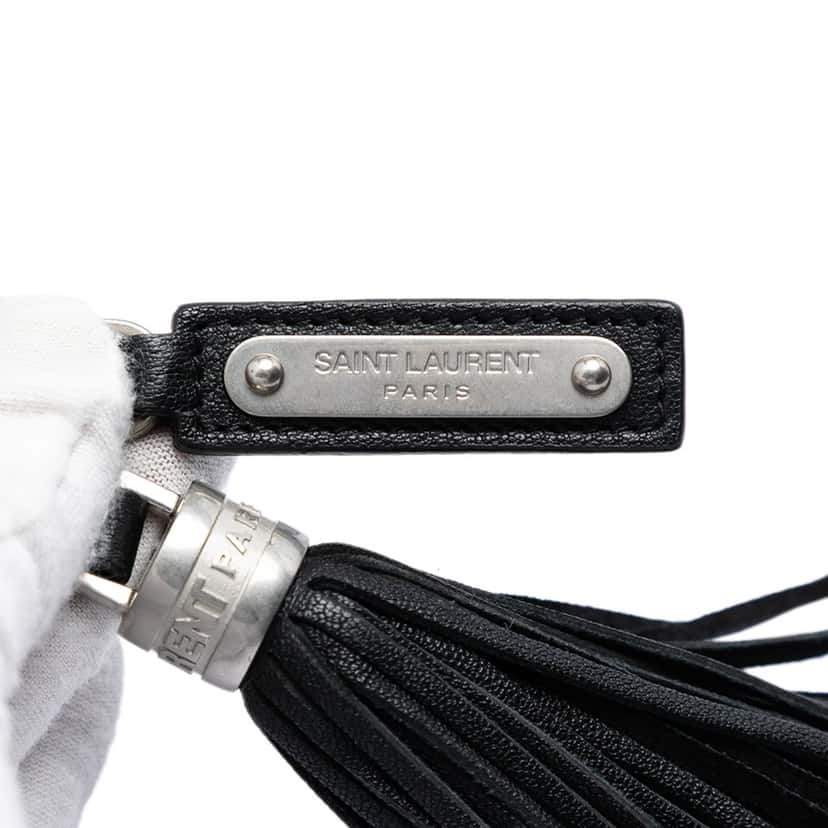 Saint Laurent Canvas Monogram Lou Camera Bag White Very good condition - Box View