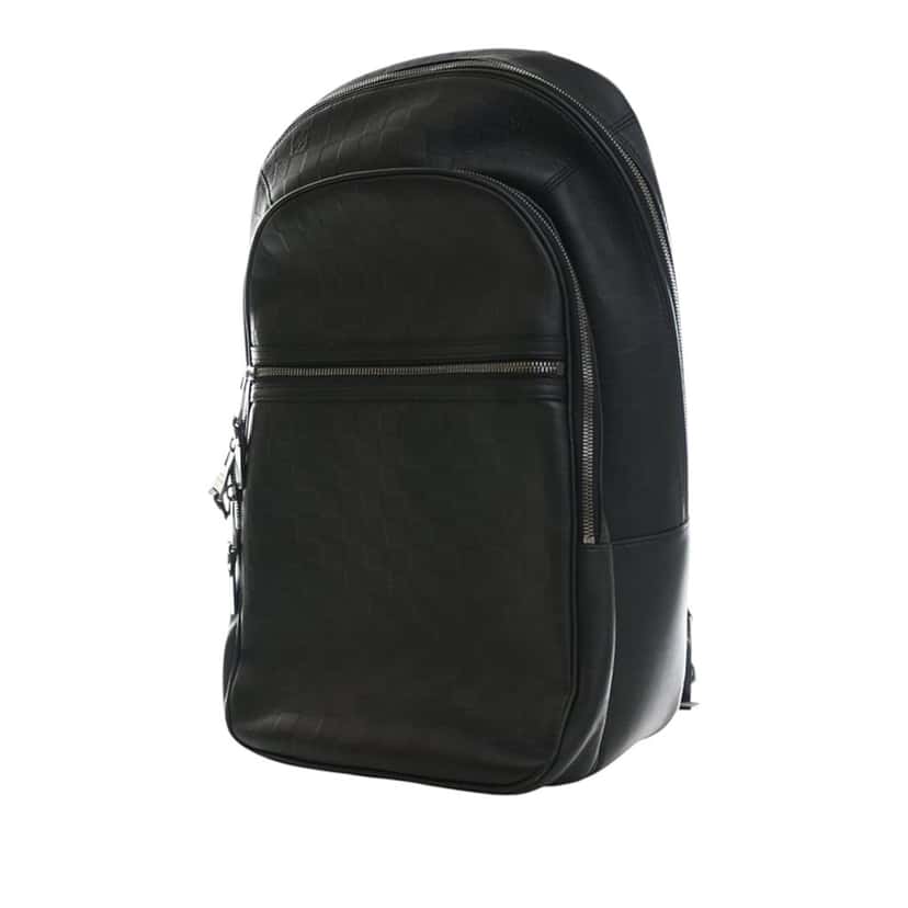 Louis Vuitton Damier Infini Michael Black Leather Very good condition - Inside View
