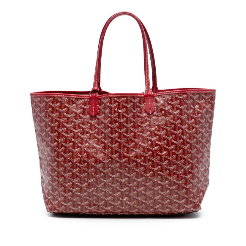 Goyard Goyardine Saint Louis PM Red Very good condition - Front View
