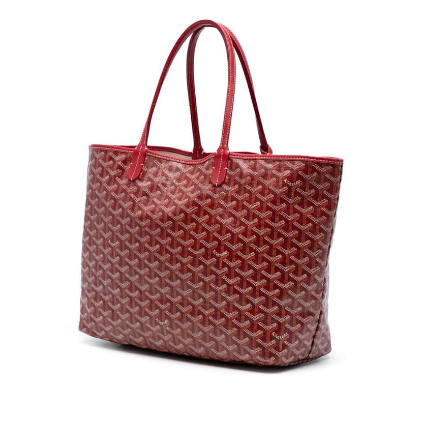 Goyard Goyardine Saint Louis PM Red Very good condition - Back View