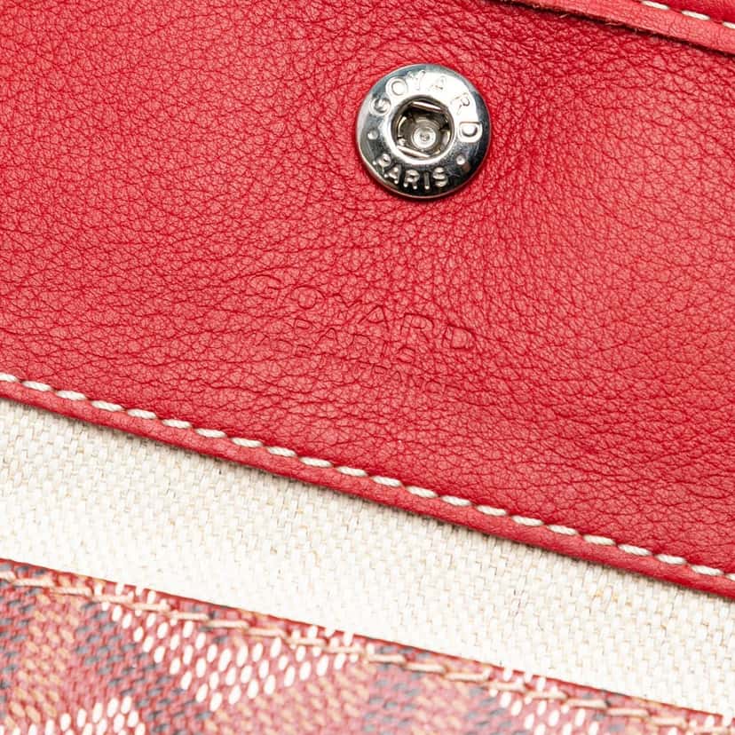 Goyard Goyardine Saint Louis PM Red Very good condition - Box View