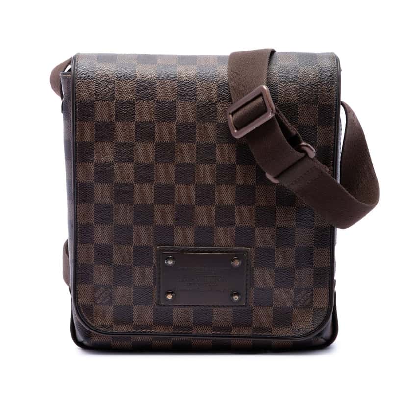 Louis Vuitton Damier Ebene Brooklyn PM Brown Very good condition - Front View