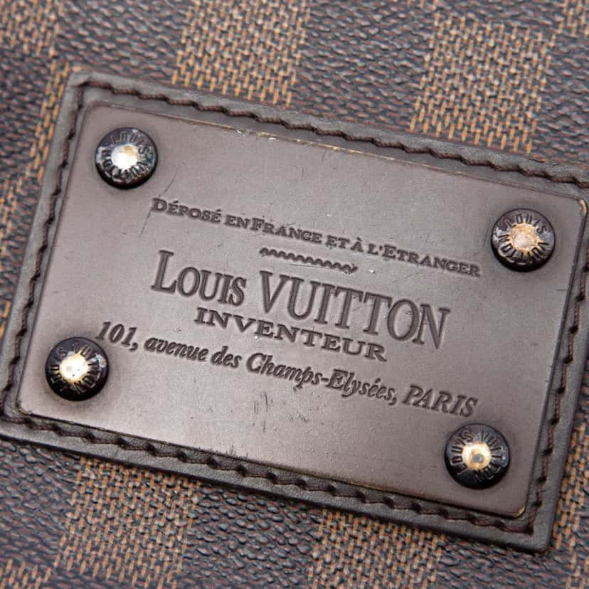 Louis Vuitton Damier Ebene Brooklyn PM Brown Very good condition - Box View