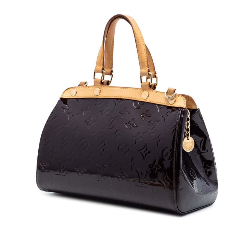 Louis Vuitton Monogram Vernis Brea PM Purple Leather Very good condition - Back View