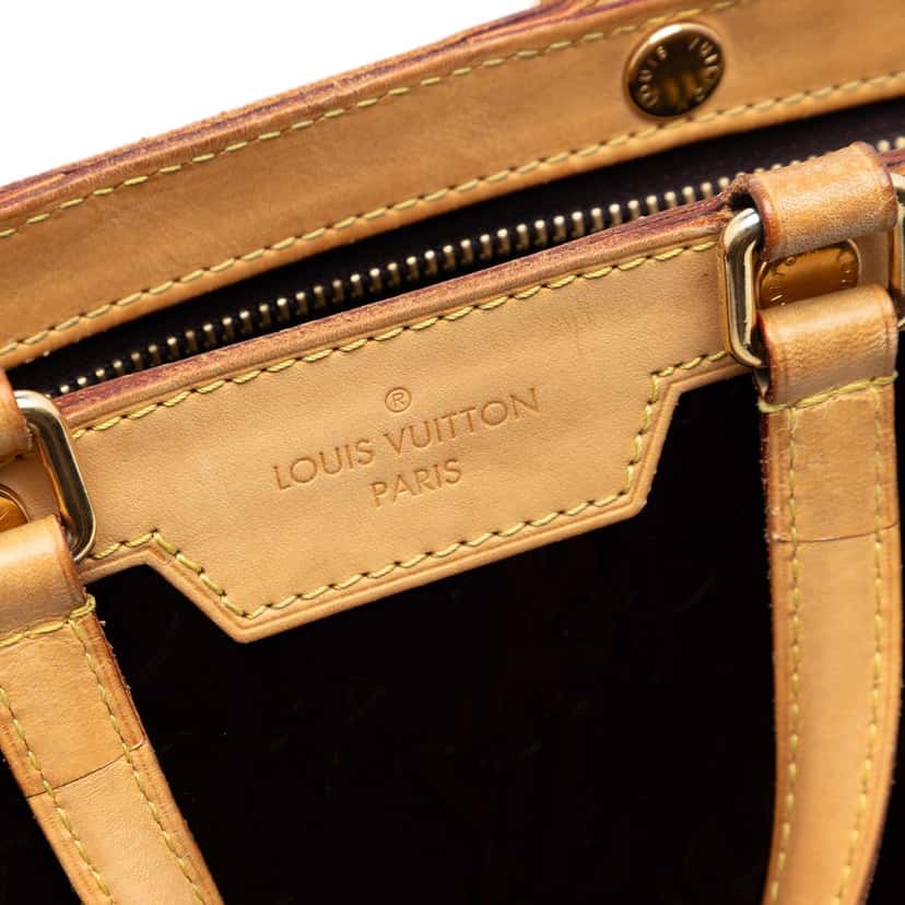 Louis Vuitton Monogram Vernis Brea PM Purple Leather Very good condition - Box View