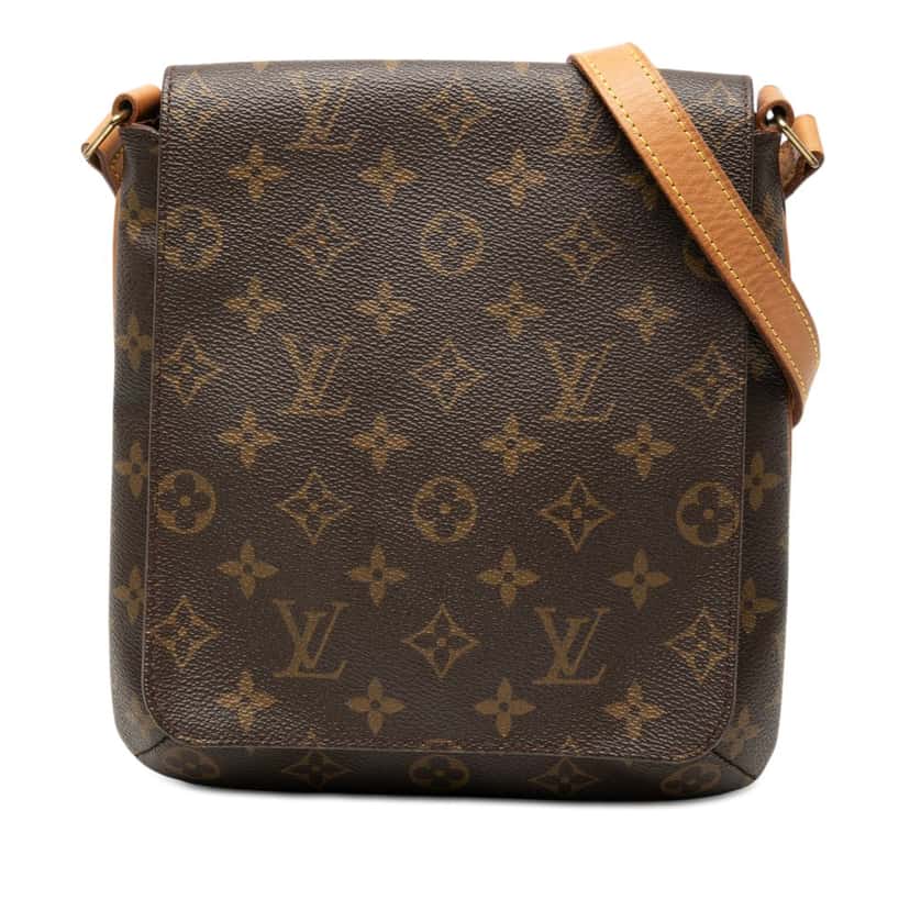 Louis Vuitton Monogram Musette Salsa PM Short Strap Brown Very good condition - Front View