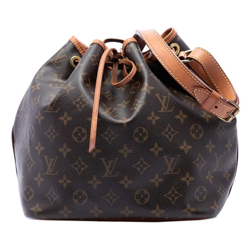 Louis Vuitton Monogram Petit Noe Brown Very good condition - Front View