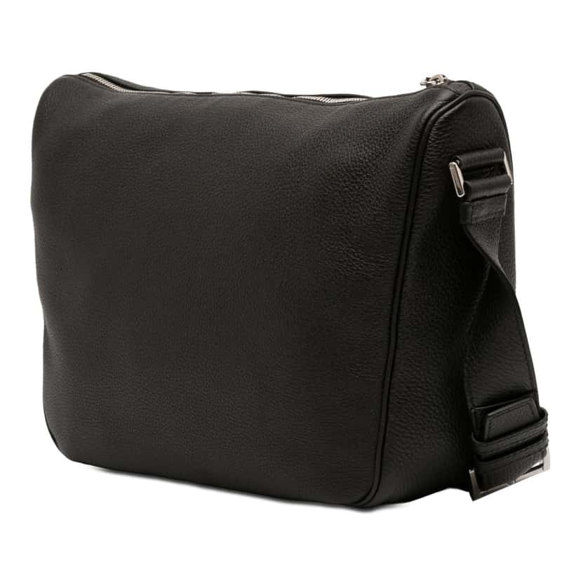 Prada Vitello Daino Crossbody Black Leather Very good condition - Back View