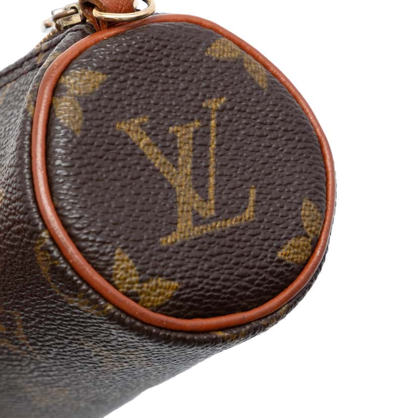 Louis Vuitton Monogram Papillon Pochette Brown Very good condition - Box View