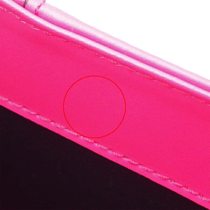 Bvlgari Medium Calfskin Serpenti Forever Shoulder Bag Pink Leather Very good condition - Box View