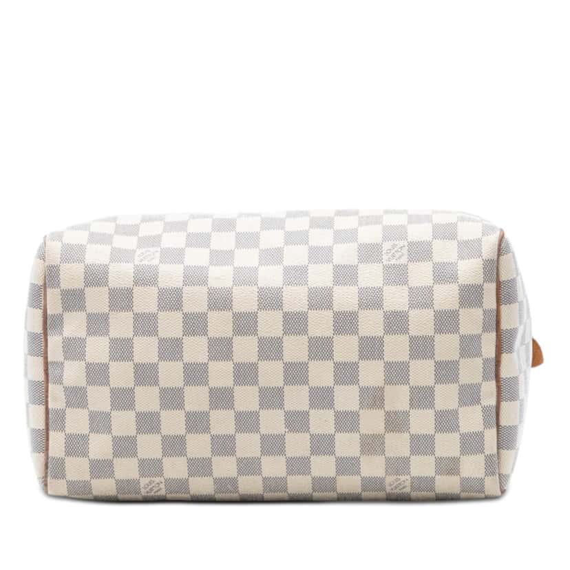 Louis Vuitton Damier Azur Speedy 30 White Very good condition - Inside View