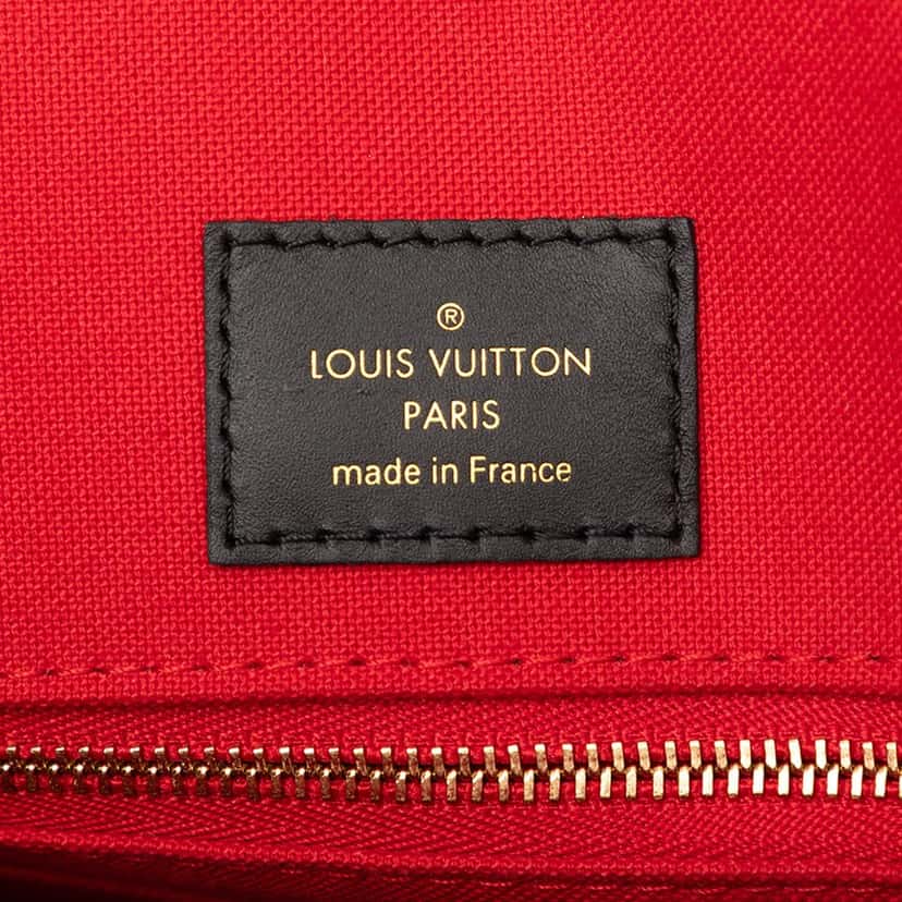 Louis Vuitton Monogram Reverse Giant OnTheGo MM Brown Very good condition - Box View