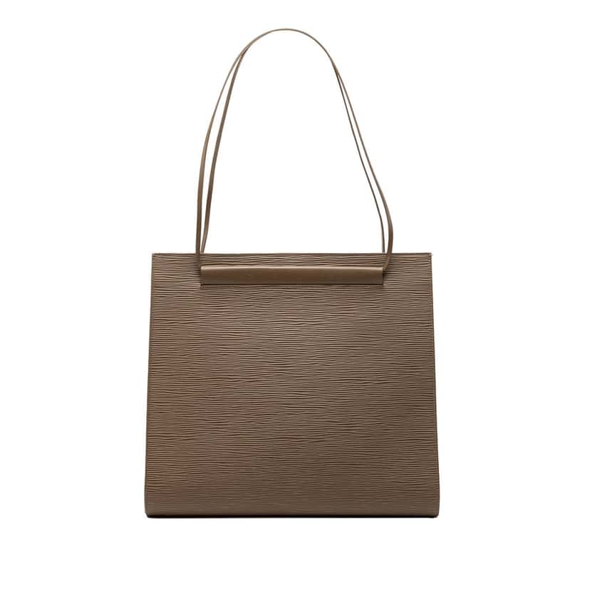 Louis Vuitton Epi Saint Tropez Brown Leather Very good condition - Front View