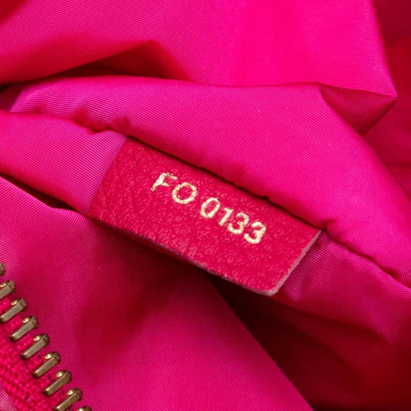 Louis Vuitton Limited Edition Monogram Nylon Ikat Noefull MM Pink Very good condition - Box View