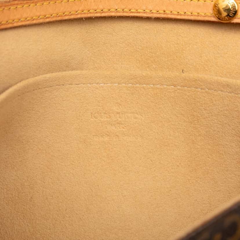 Louis Vuitton Monogram Pochette Twin GM Brown Very good condition - Box View