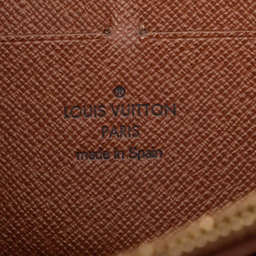 Louis Vuitton Monogram Zippy Long Wallet Brown Very good condition - Box View