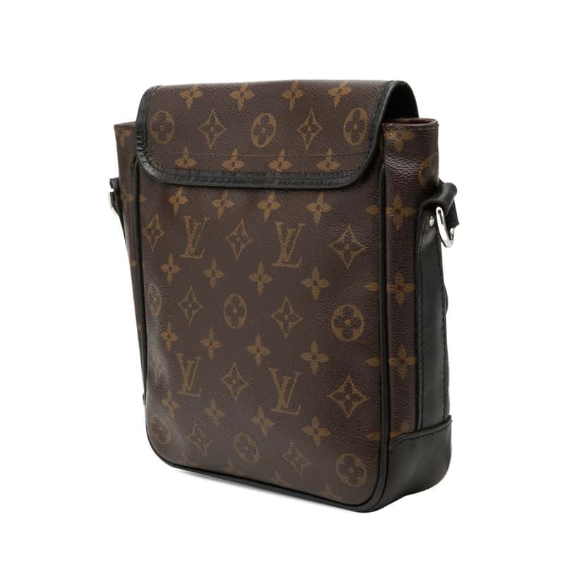 Louis Vuitton Monogram Macassar Bass PM Brown Very good condition - Back View