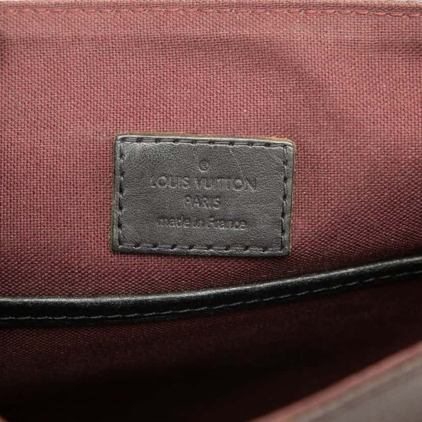 Louis Vuitton Monogram Macassar Bass PM Brown Very good condition - Box View