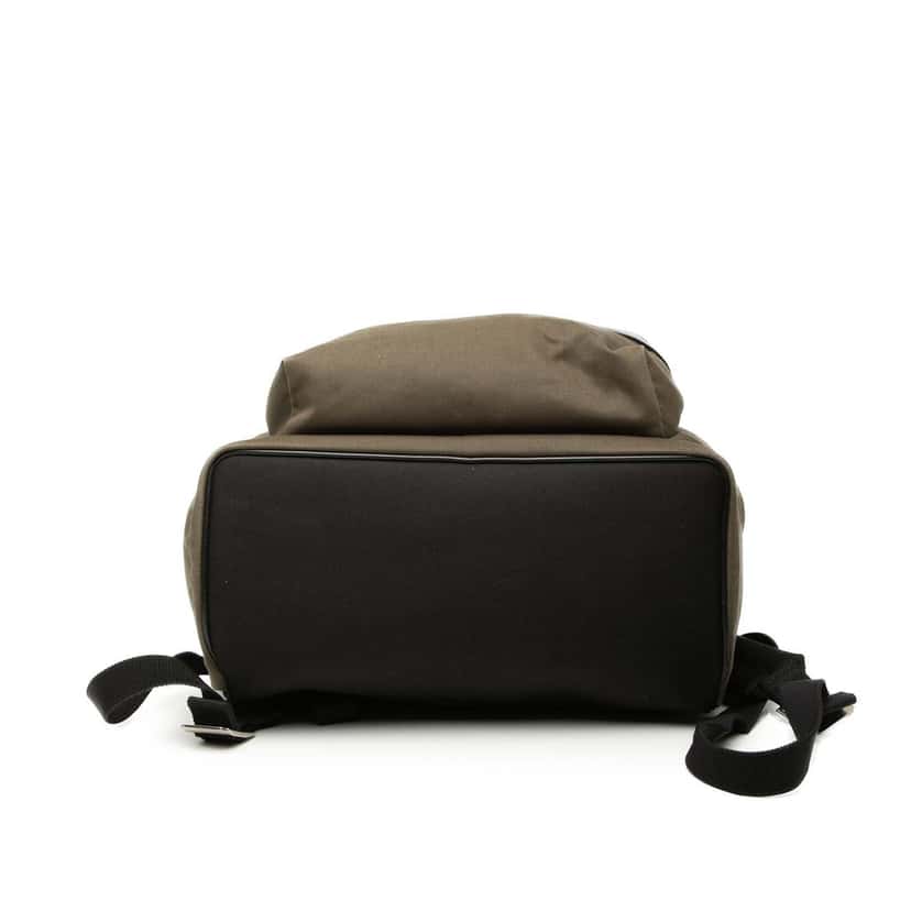 Saint Laurent Canvas City Backpack Brown Very good condition - Inside View