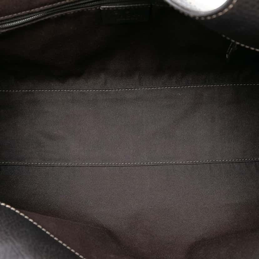 Gucci GG Crystal Charmy Shoulder Bag Brown Very good condition - Model View