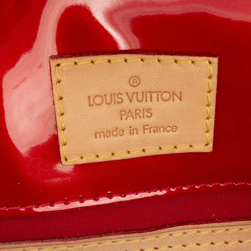 Louis Vuitton Monogram Vernis Reade PM Red Leather Very good condition - Box View