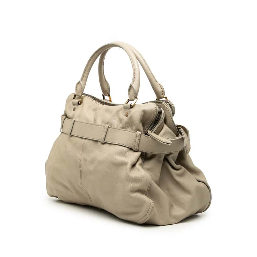 Burberry Leather Lambeth Tote Other Leather Very good condition - Back View