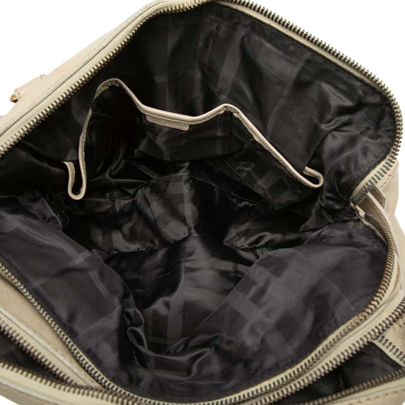Burberry Leather Lambeth Tote Other Leather Very good condition - Model View