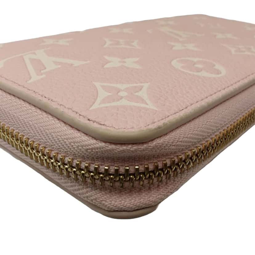 Louis Vuitton Bicolor Monogram Empreinte Zippy Long Wallet Pink Leather Very good condition - Model View