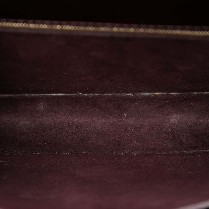 Louis Vuitton Vernis Monceau BB Purple Leather Very good condition - Model View