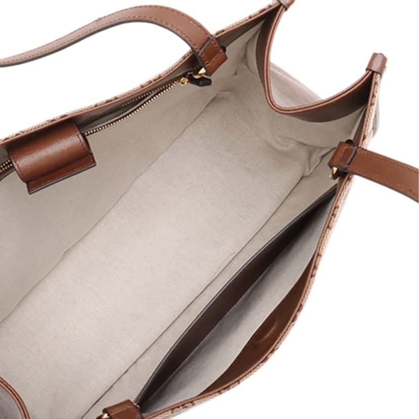 Gucci Medium GG Canvas Horsebit 1955 Tote Beige Very good condition - Box View