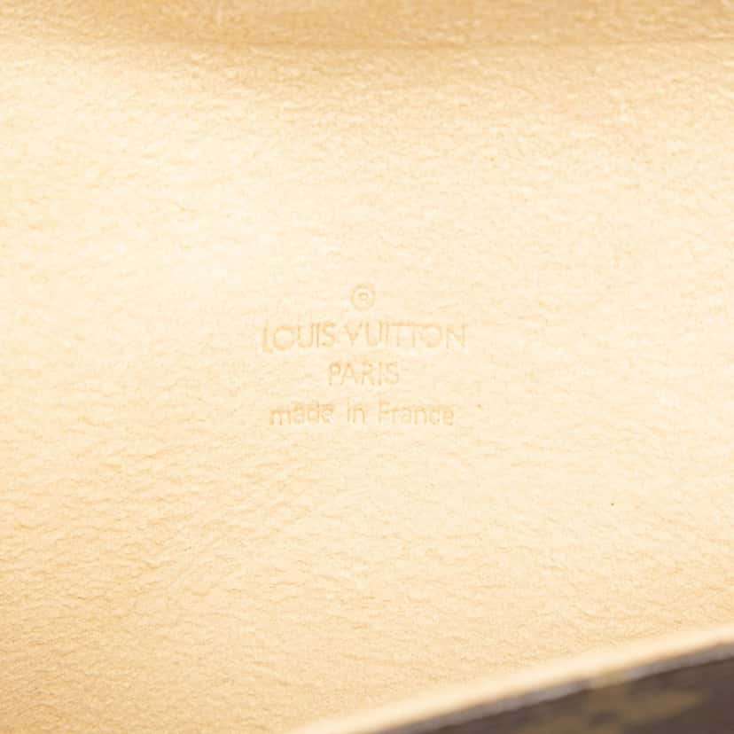 Louis Vuitton Monogram Pochette Florentine Brown Very good condition - Box View