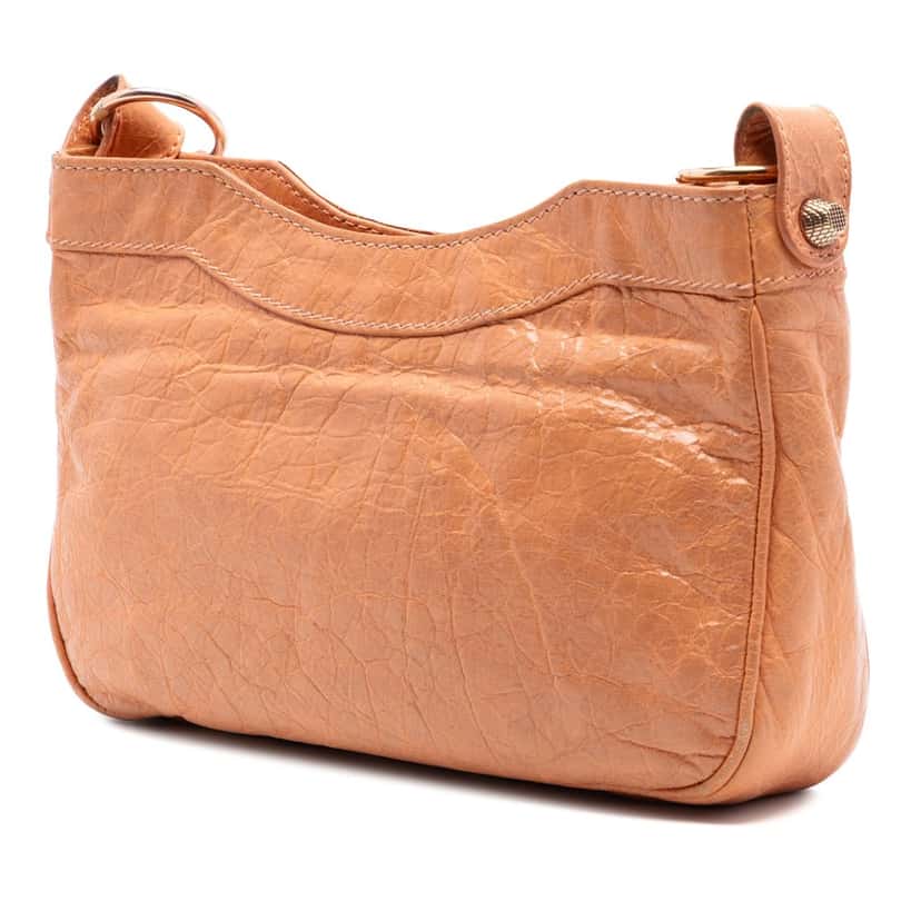 Balenciaga Lambskin Motocross Giant 12 Hip Crossbody Orange Leather Very good condition - Back View