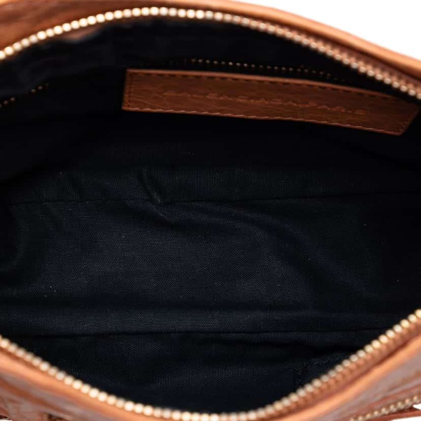 Balenciaga Lambskin Motocross Giant 12 Hip Crossbody Orange Leather Very good condition - Model View