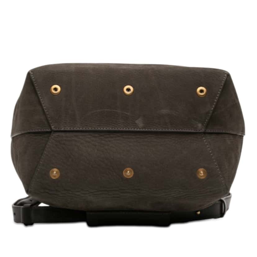 Maison Margiela Nubuck Drawstring Backpack Brown Leather Very good condition - Inside View