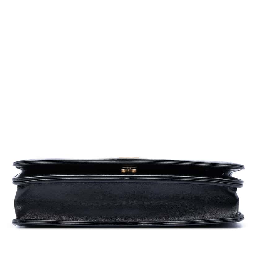 Chanel Bicolor Quilted Aged Calfskin Gabrielle Wallet On Chain Blue Leather Very good condition - Inside View