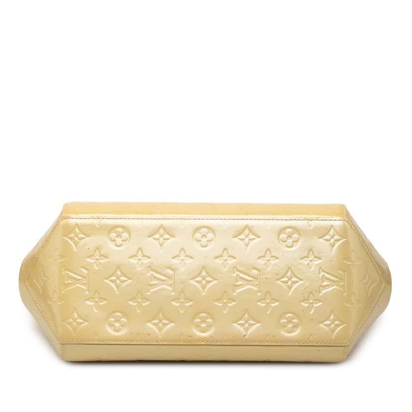 Louis Vuitton Monogram Vernis Sherwood PM Beige Leather Very good condition - Inside View