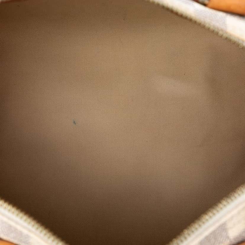 Louis Vuitton Damier Azur Speedy 30 White Very good condition - Model View