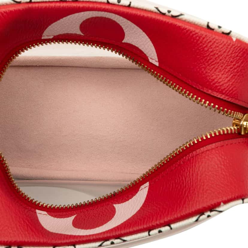 Louis Vuitton Monogram Giant Beach Pouch Red Plastic Very good condition - Model View