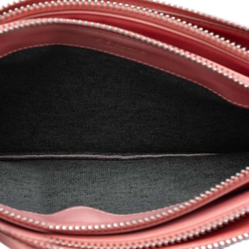 Celine Small Lambskin Trio Crossbody Pink Leather Very good condition - Model View